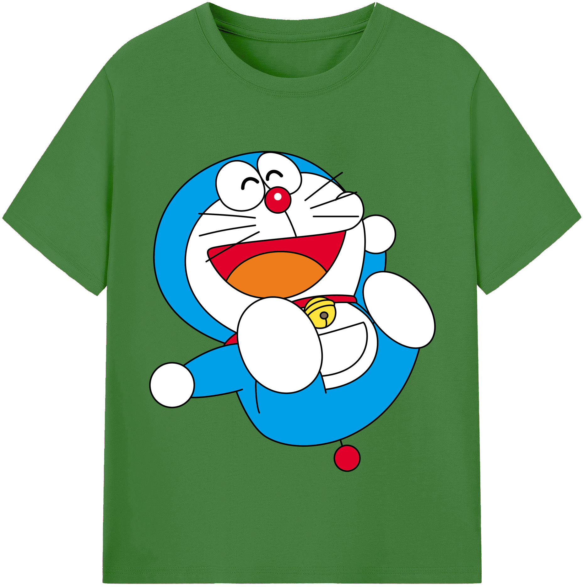 （画像用） ドラえもん Doraemon レディースカジュアルプリントTシャツ（綿100％）